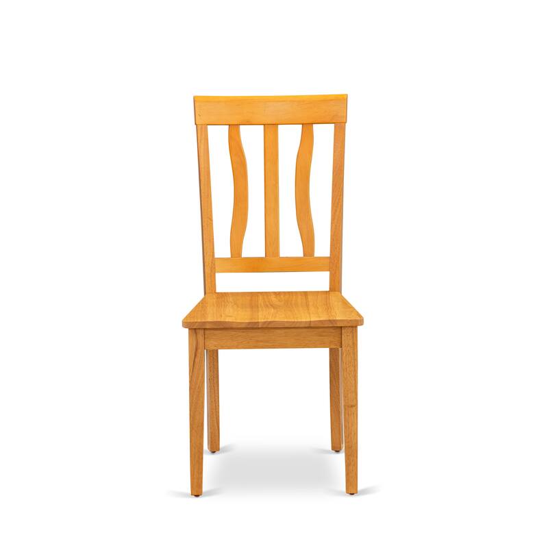 East West Furniture Dining Table Set Includes a Rectangle Wooden Table with Dropleaf and Dining Chairs (Pieces Options)