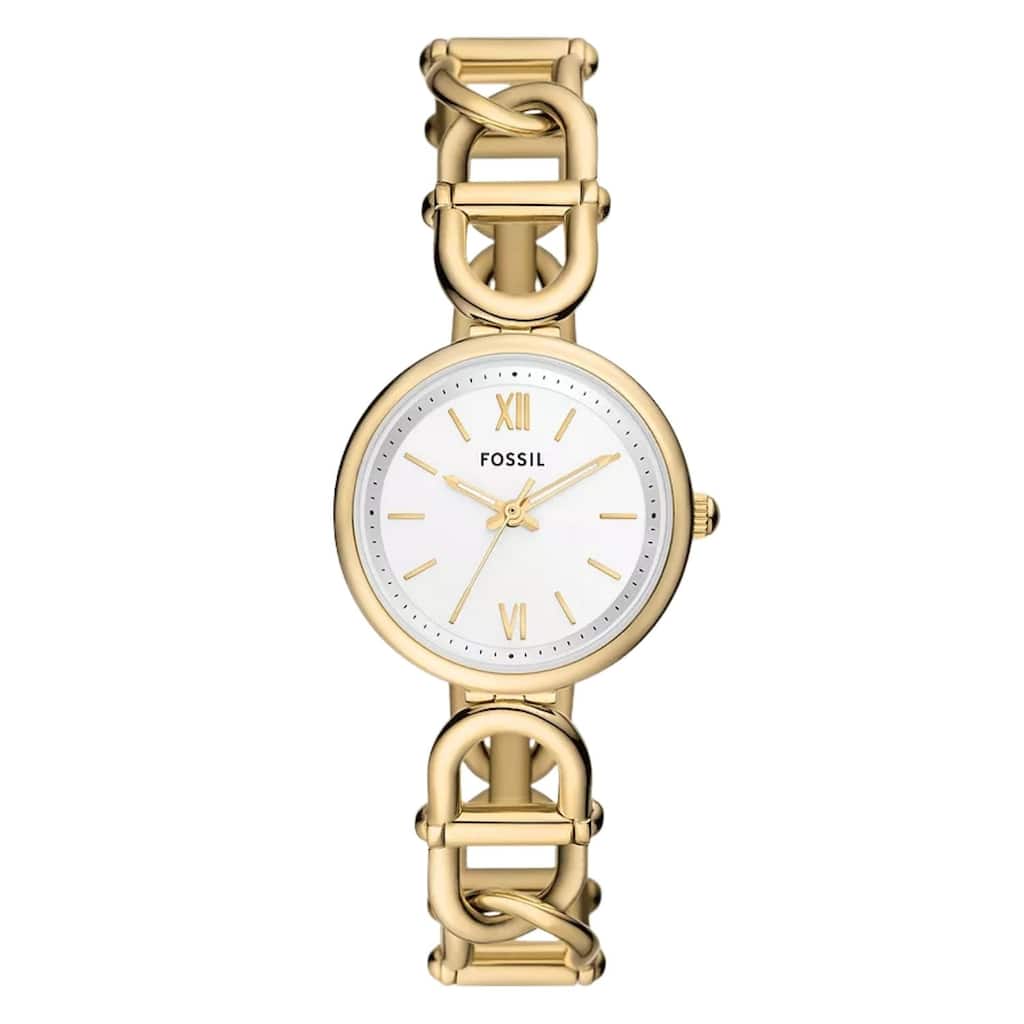 Fossil Women's Carlie White Dial Watch - ES5272 - One Size