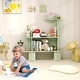 preview thumbnail 5 of 8, Gymax 3-Tier Dinosaur Kids Bookshelf Toy Storage Organizer Montessori