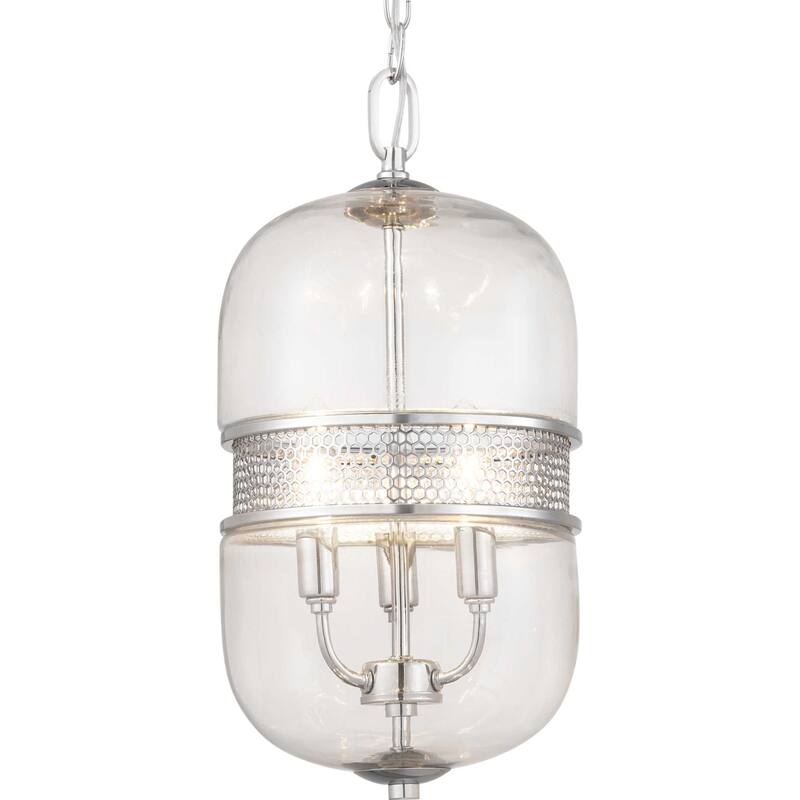 Progress Lighting Cayce 3 Light 9" Wide Taper Candle Mini Pendant