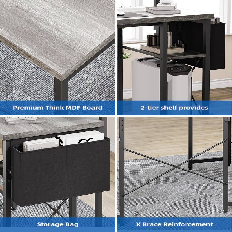 L Shaped Gaming Computer Desk