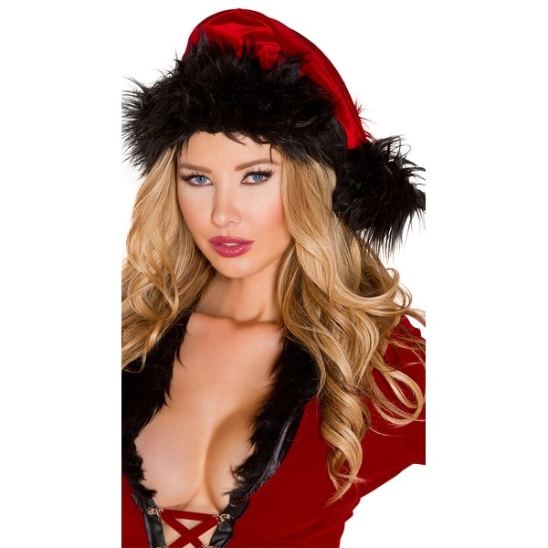 Santa Hat With Black Trim - Shop Black Friday Deals On Sequin Santa Hat Santa Claus Hat Red One Size Fits Most Overstock 18291522 - All orders are custom made and most ship chirstmas, santa, santa hat, holiday, chirstmas, family, kids, xmas, funny, cute, black and white, dog, dog christmas, dogs, dog lover, dog mom, dog dad, dog.