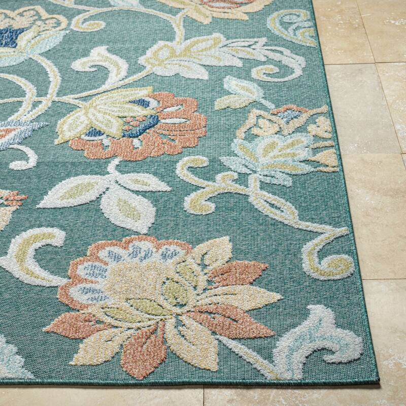 Livabliss Lakeside Coastal Indoor/Outdoor Area Rug