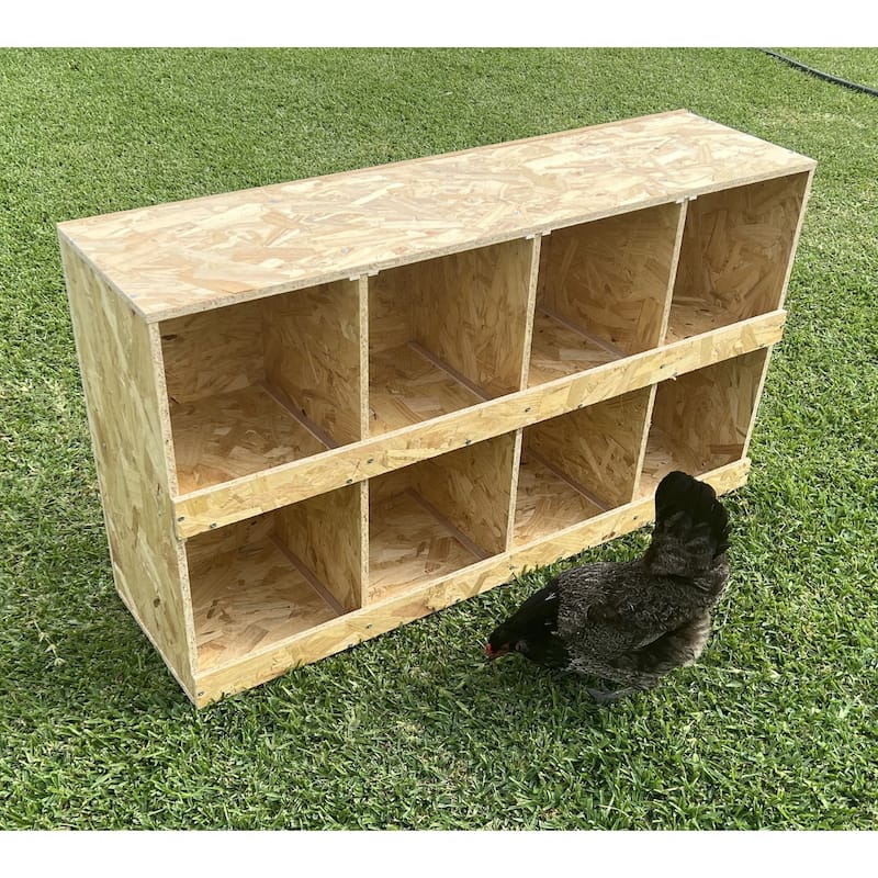 Zylina Best Rest 8 Bay Nesting Box - N/A - 46x13x25