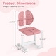 preview thumbnail 23 of 28, Costway Kids Desk Chair with Adaptive Double Backrest, Adjustable - See Details