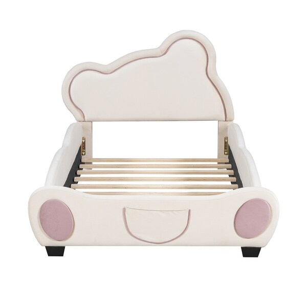 Twin Bear Bed Frame with Storage, Great for Kids - buybuy BABY