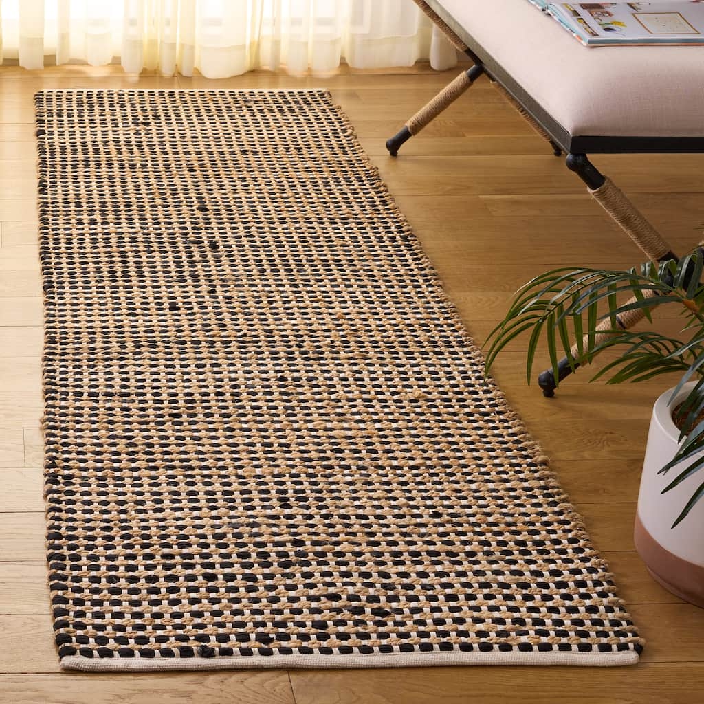 SAFAVIEH Handmade Cape Krimhilde Cod Jute & Cotton Rug
