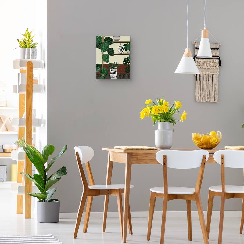 Tribal Pots II Canvas Art Print