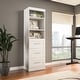 preview thumbnail 27 of 30, Pur 36W Shelving Unit with 3 Drawers by Bestar White