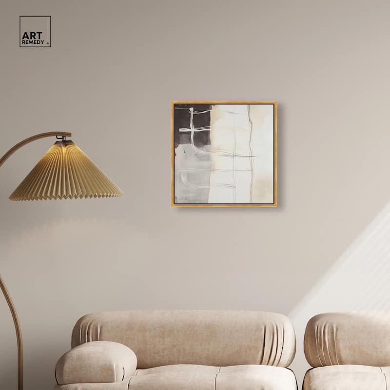 Gestural Glyphs I Canvas by Art Remedy