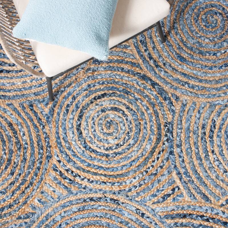 SAFAVIEH Handmade Cape Cod Vala Coastal Jute Rug
