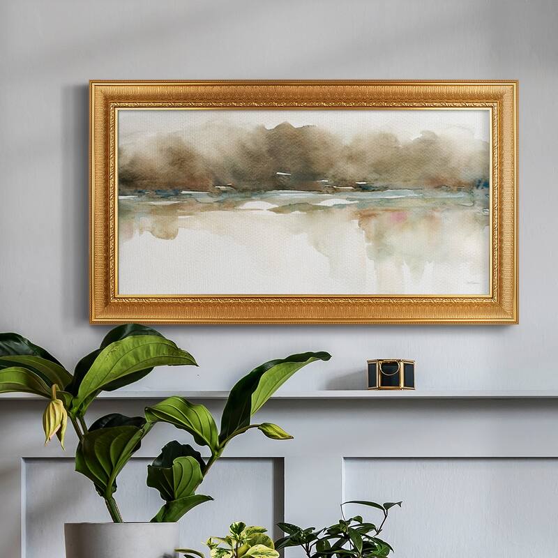 Softer Reflections Premium Framed Canvas- Ready to Hang
