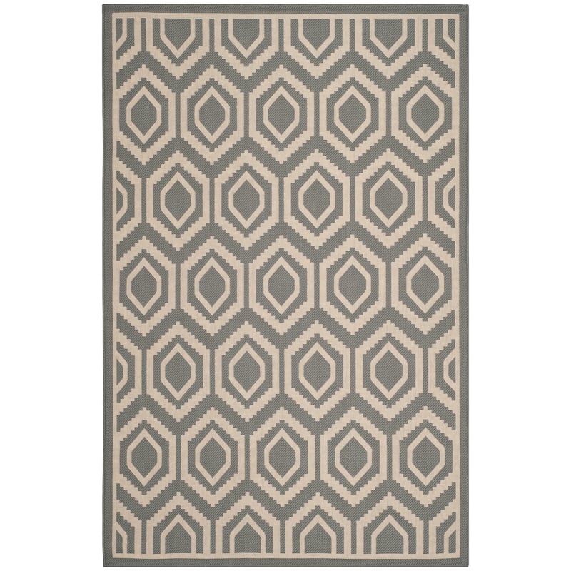 SAFAVIEH Courtyard Carolee Indoor/ Outdoor Patio Backyard Rug