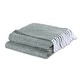 preview thumbnail 13 of 24, Cotton Throw Blankets All-Season Medium Weight | Set of 2 | Chevron Design (50''x60'')