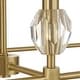 preview thumbnail 15 of 14, Uttermost Arques 8 Light Linear Chandelier - 48"W x 18.125"D x 14.5"H
