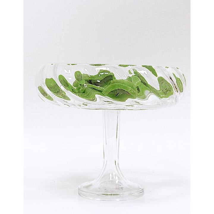 Tall Stemmed Salad Bowl, Liscio Ottico