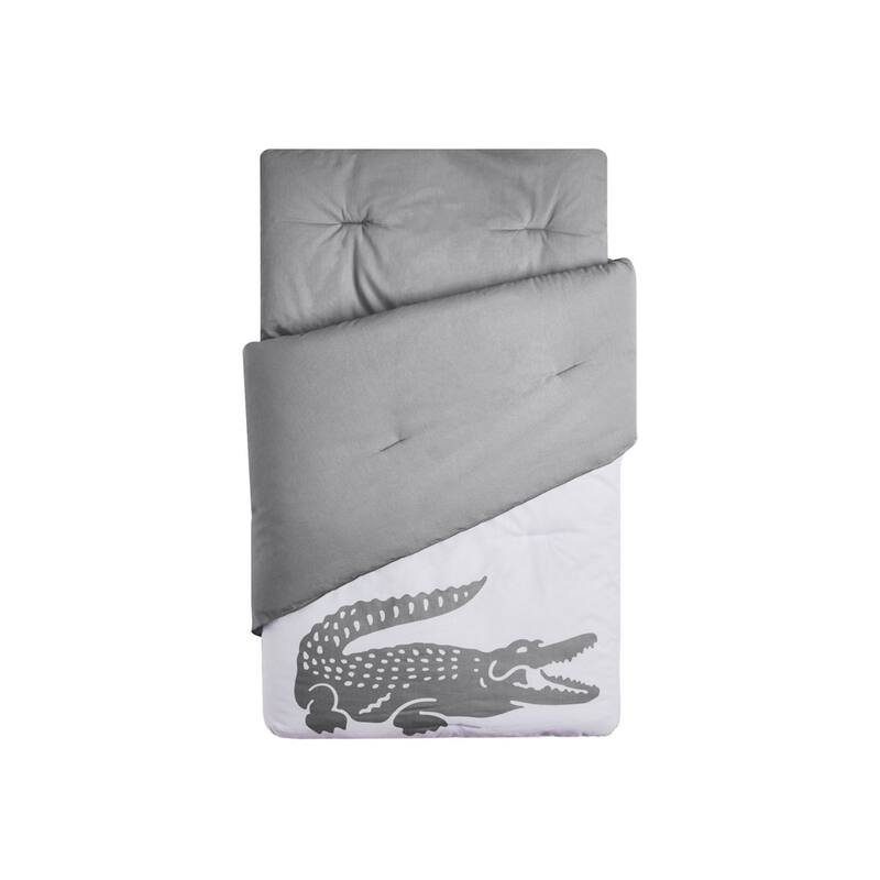 Lacoste Standard Cotton Reversible 4 Piece Comforter Set
