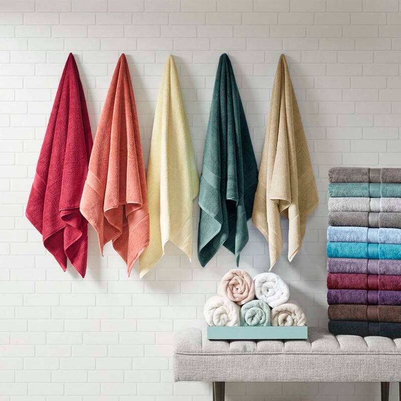 Cotton 8 Piece Antimicrobial Towel Set
