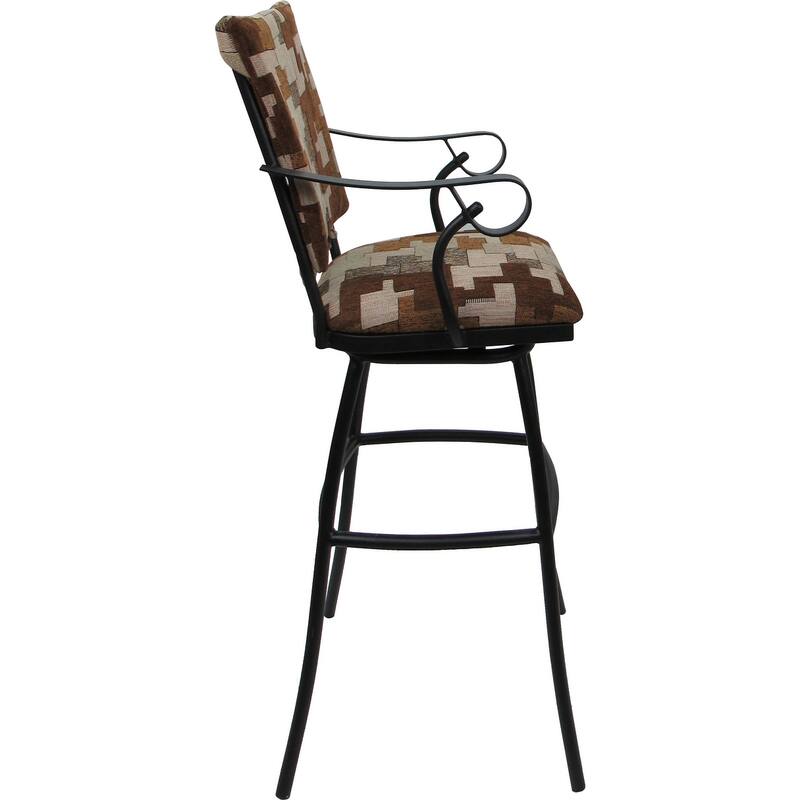 Set of 3 Outdoor Indoor Bar Stool Counter Extra Tall - Jenna PB Arms