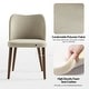 preview thumbnail 12 of 64, HULALA HOME Melisa Solid Wood Dining Chair Set of 4