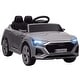 preview thumbnail 11 of 16, Qaba Audi Q8 e-tron Sportback Licensed 12V Kids Ride on Car, Battery Powered Kids Electric Car Remote 4 Spring Suspension Wheels