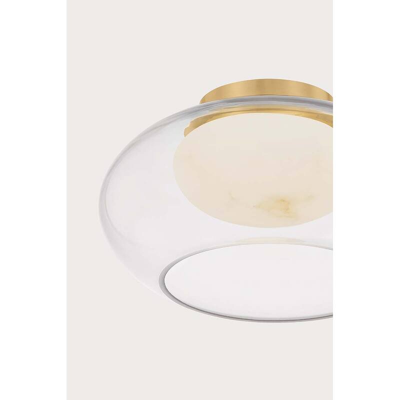 Hudson Valley Lighting 9013 Moore 12" Wide LED Flush Mount Ceiling