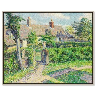 Peasants Houses Canvas Classic Vintage Wall Art by Art Remedy