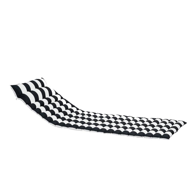 GDFStudio Arth Outdoor Chaise Lounge Cushion (Set of 2),ONLY CUSHIONS