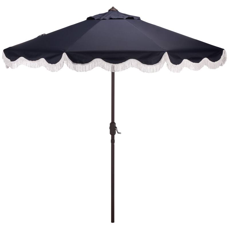 SAFAVIEH Outdoor Living Torsa 9ft Crank Umbrella