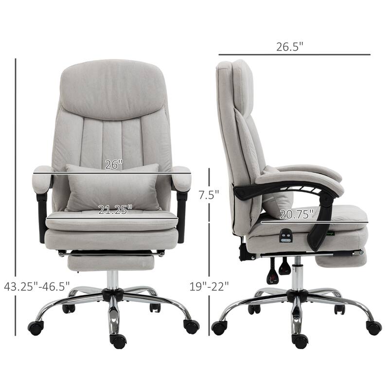 Microfibre Executive Massage Office Chair