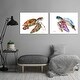 preview thumbnail 5 of 3, Sea Turtle by Suren Nersisyan 2 Piece Wrapped Canvas Art Set