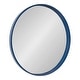 preview thumbnail 47 of 97, Kate and Laurel Travis Round Wood Accent Wall Mirror