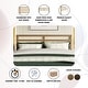 preview thumbnail 18 of 34, CraftPorch Modern Wooden Slat Headboard