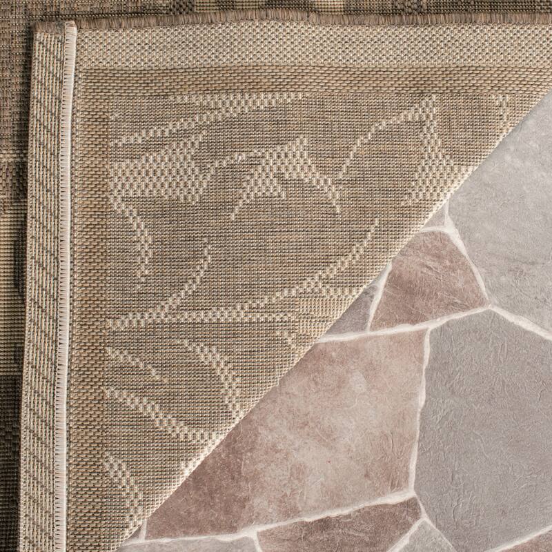 SAFAVIEH Courtyard Irmhilde Indoor/ Outdoor Waterproof Patio Backyard Rug