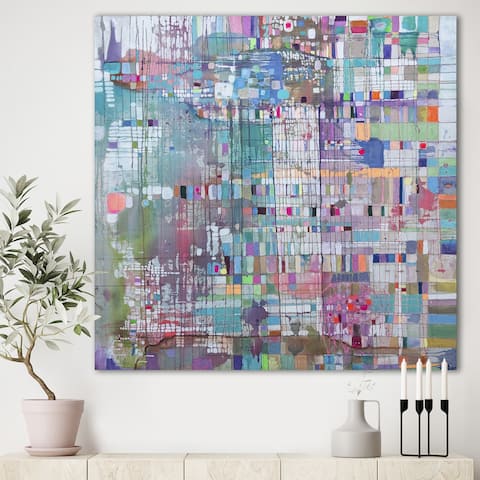 Porch & Den "Matrix Colour Field" Premium Canvas Wall Art