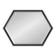 preview thumbnail 13 of 35, Kate and Laurel Calter Hexagon Framed Wall Mirror