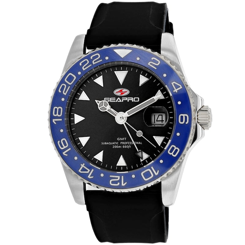 Seapro Men's Black Dial Watch - SP0122 - 6 (36)
