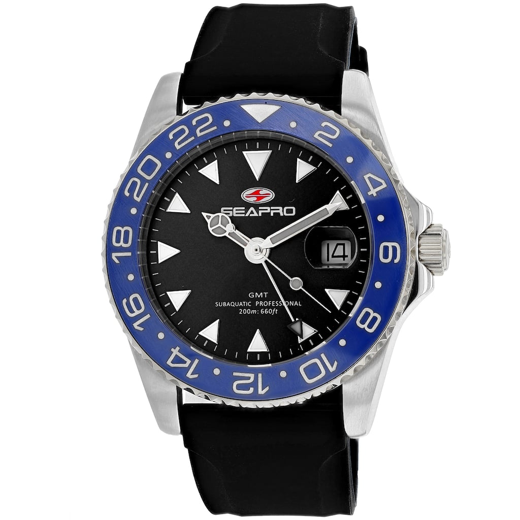 Seapro Men's Black Dial Watch - SP0122 - 6 (36)