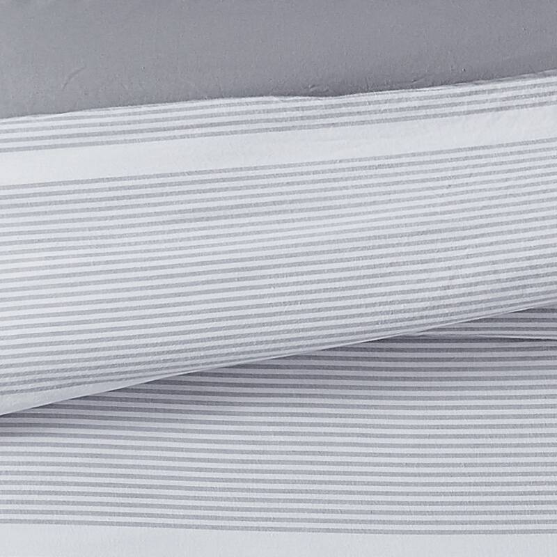 Brooklyn Loom Niari Yarn Dye Stripe 3 Piece Comforter Set