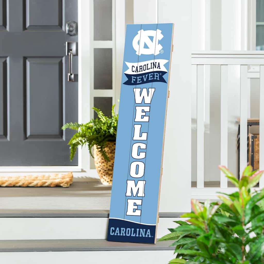 47" Porch Leaner Welcome Wall Sign, University of North Carolina