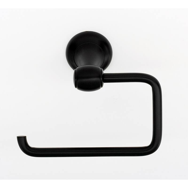 Alno Royale 5-1/2" W Euro Single Hook Slide On Toilet Paper Holder - - Bronze