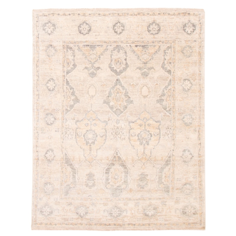 ECARPETGALLERY Hand-knotted Jules Serapi Light Khaki Wool Rug - 8'0 x 9'11