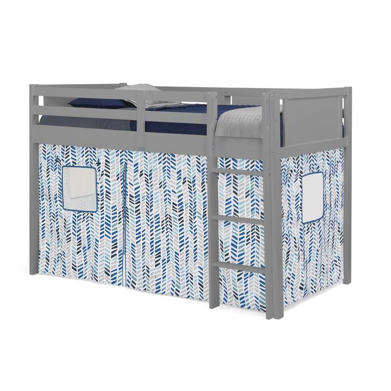 Loft Bed Tent - Curtain Set For Twin Loft Bed (Bed Sold Separately)