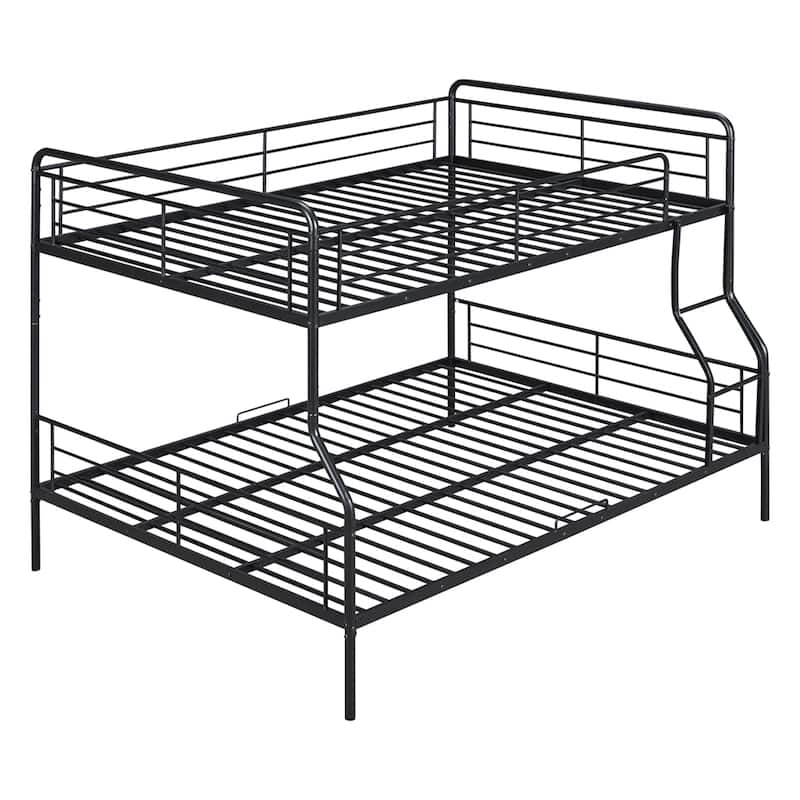 Full XL Over Queen Metal Bunk Bed