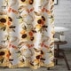 preview thumbnail 2 of 3, Greenland Home Fashions Somerset Country Farmhouse Shower Curtain 72x72-inch