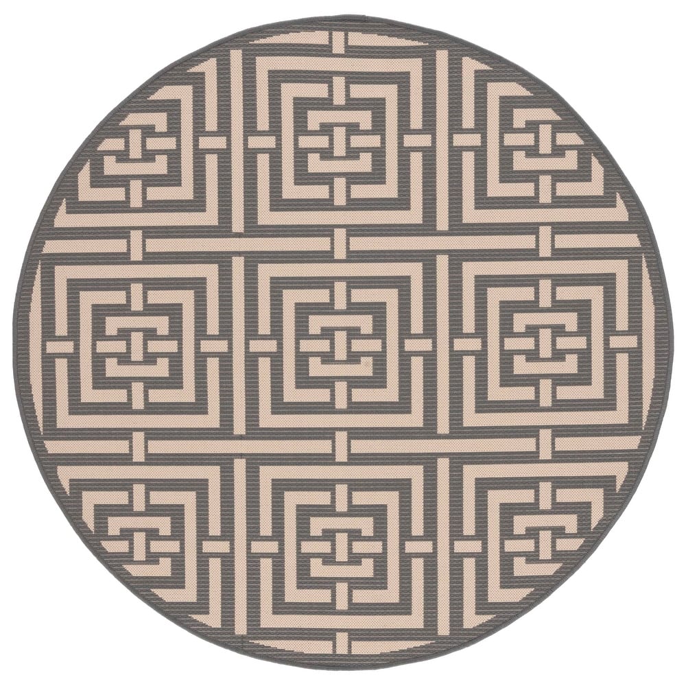 SAFAVIEH Courtyard Errica Indoor/ Outdoor Waterproof Patio Backyard Rug