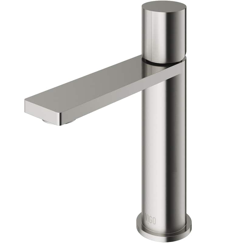 VIGO Halsey 8" H Single Handle Single Hole Bathroom Faucet