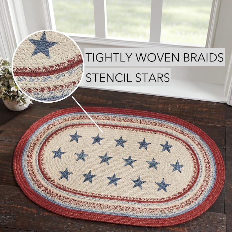 Celebration Jute Rug Oval w/ Pad 24x36 - 3'6"