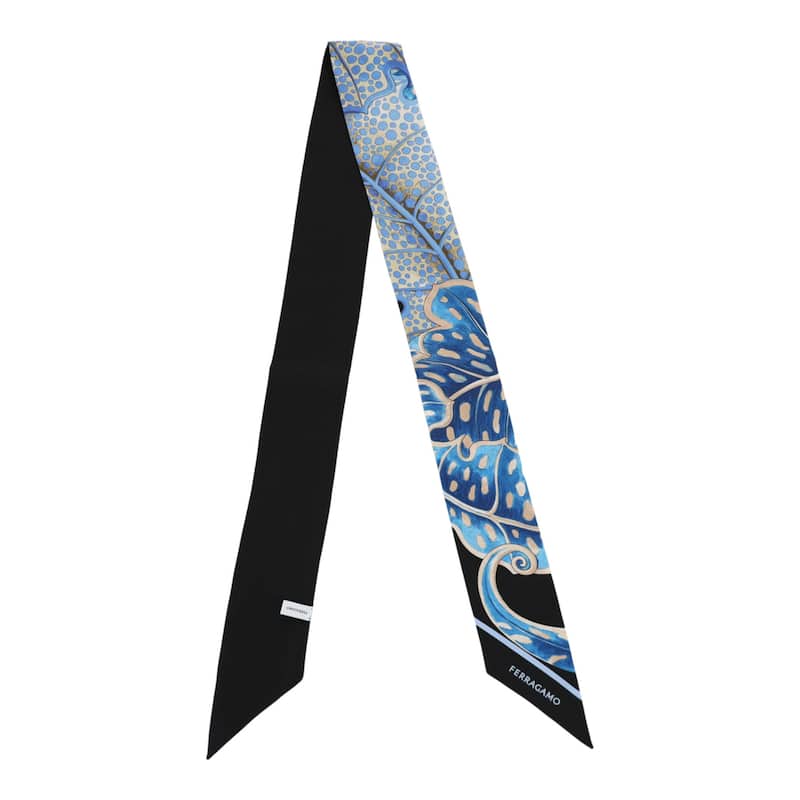 Ferragamo Silk Printed Scarf
