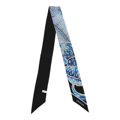 Ferragamo Silk Printed Scarf